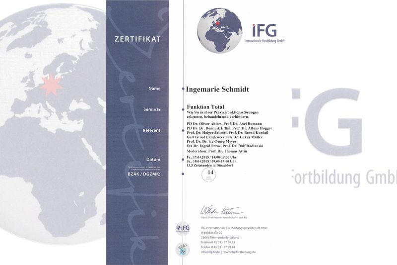 Ihre Wohlfühlpraxis“ Praxisgemeinschaft Dr. Roswitha Vogtmann, ZÄ